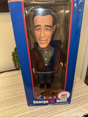 George W. Bush Gemmy Animated Figure NEW